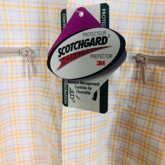 ORVIS Open Air Caster Button Up Shirt Sz Large Long-Sleeve Yellow Plaid NWT - Picture 11 of 11